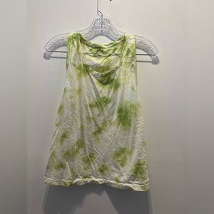Zella tie dye crop workout tank XXL